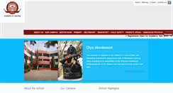 Desktop Screenshot of diyaschool.com